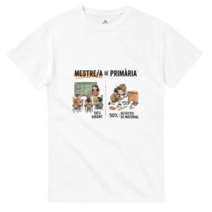 Samarreta Unisex "Mestre/a de Primària" - Samarretes i regals per a mestres Hora del Pati