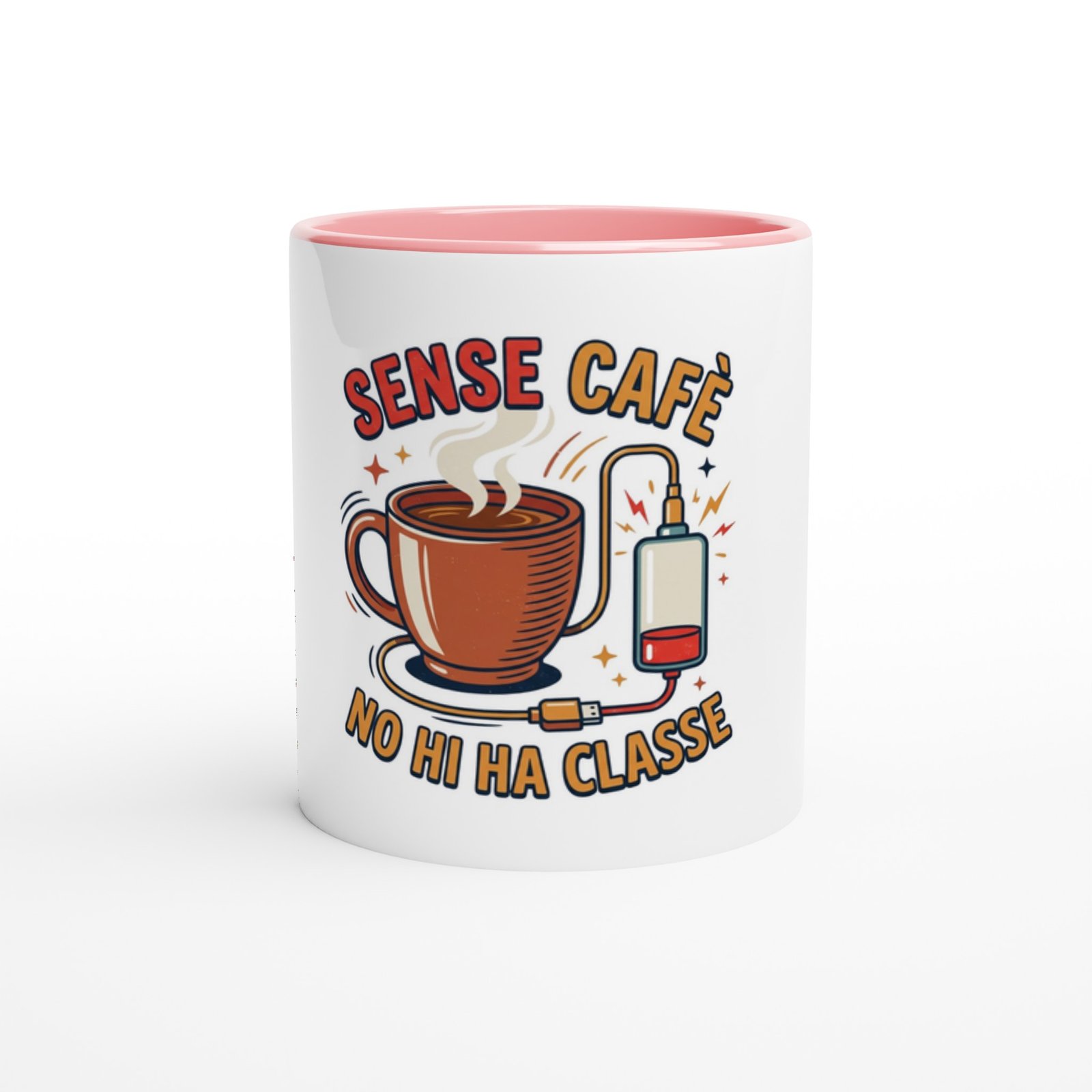 Tassa de Ceràmica "Sense Cafè No Hi Ha Classe" 4 85fa7032-5ce1-4bd7-9e5a-83b67ffc9373