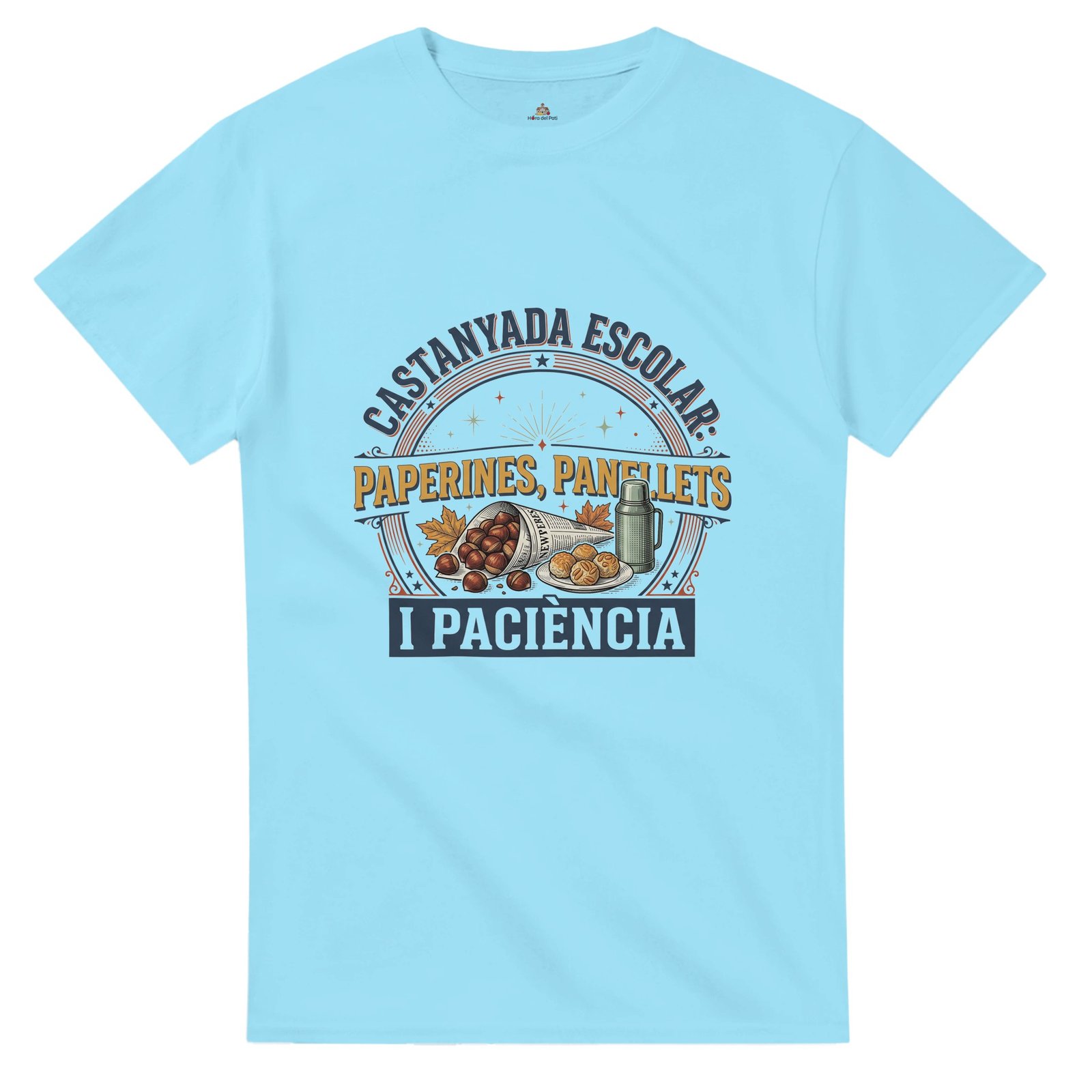 Samarreta Unisex «Castanyada Escolar: Paperines, Panellets I Paciència» 6 930c80e0-f034-47a3-ab3a-19ddd39369e3