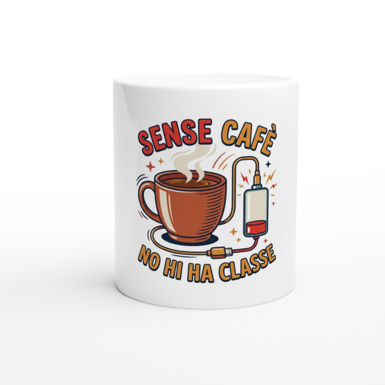 Tassa de Ceràmica "Sense Cafè No Hi Ha Classe" 3 a7e0ec55-77e9-4ee1-ad7f-8d525bfaeaa1