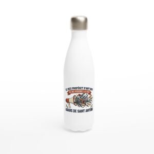 Ampolla d'Acer Inoxidable "No Perdre la Veu Abans de Sant Antoni"
