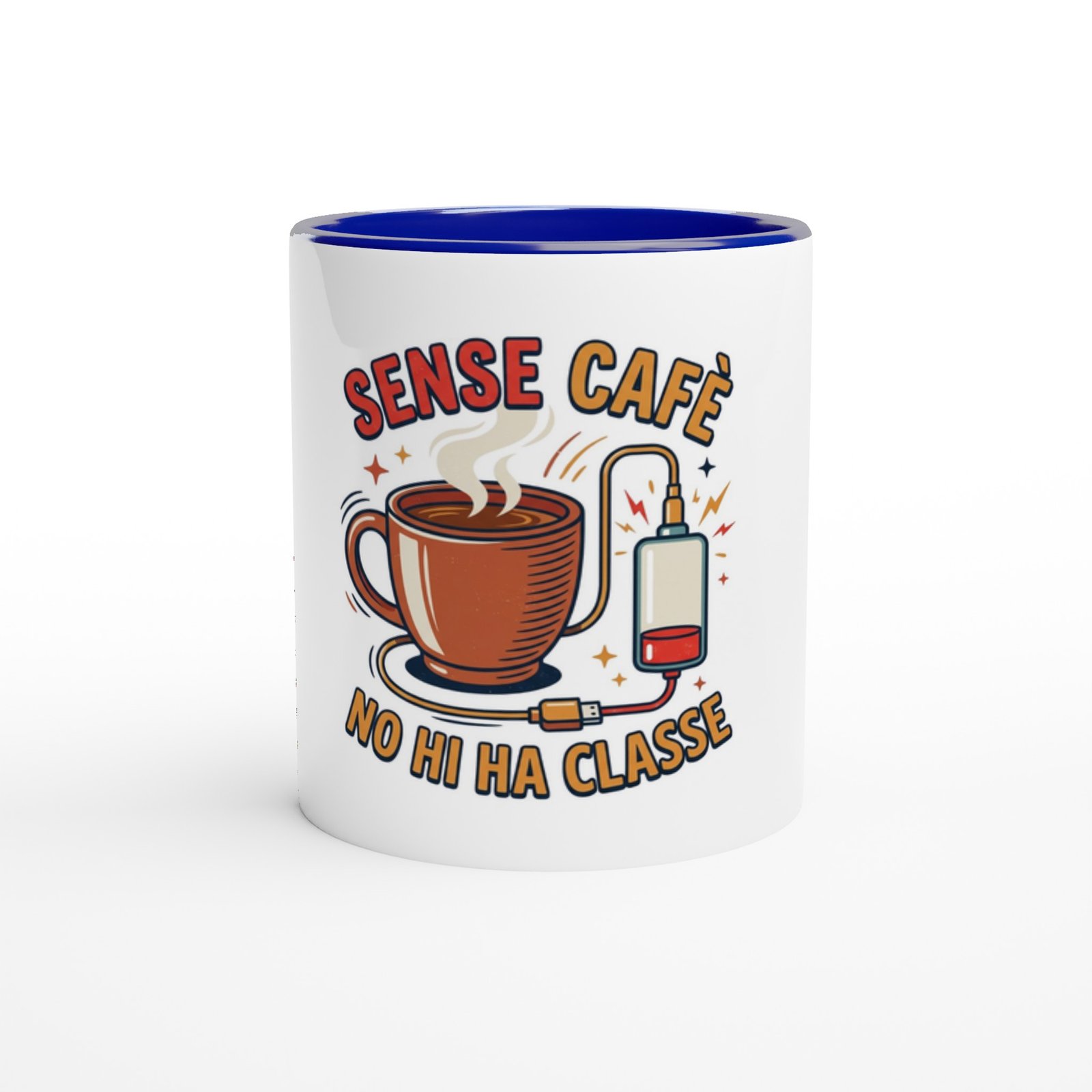 Tassa de Ceràmica "Sense Cafè No Hi Ha Classe" 5 fd575264-a59f-442d-b163-88df88e8c4ed
